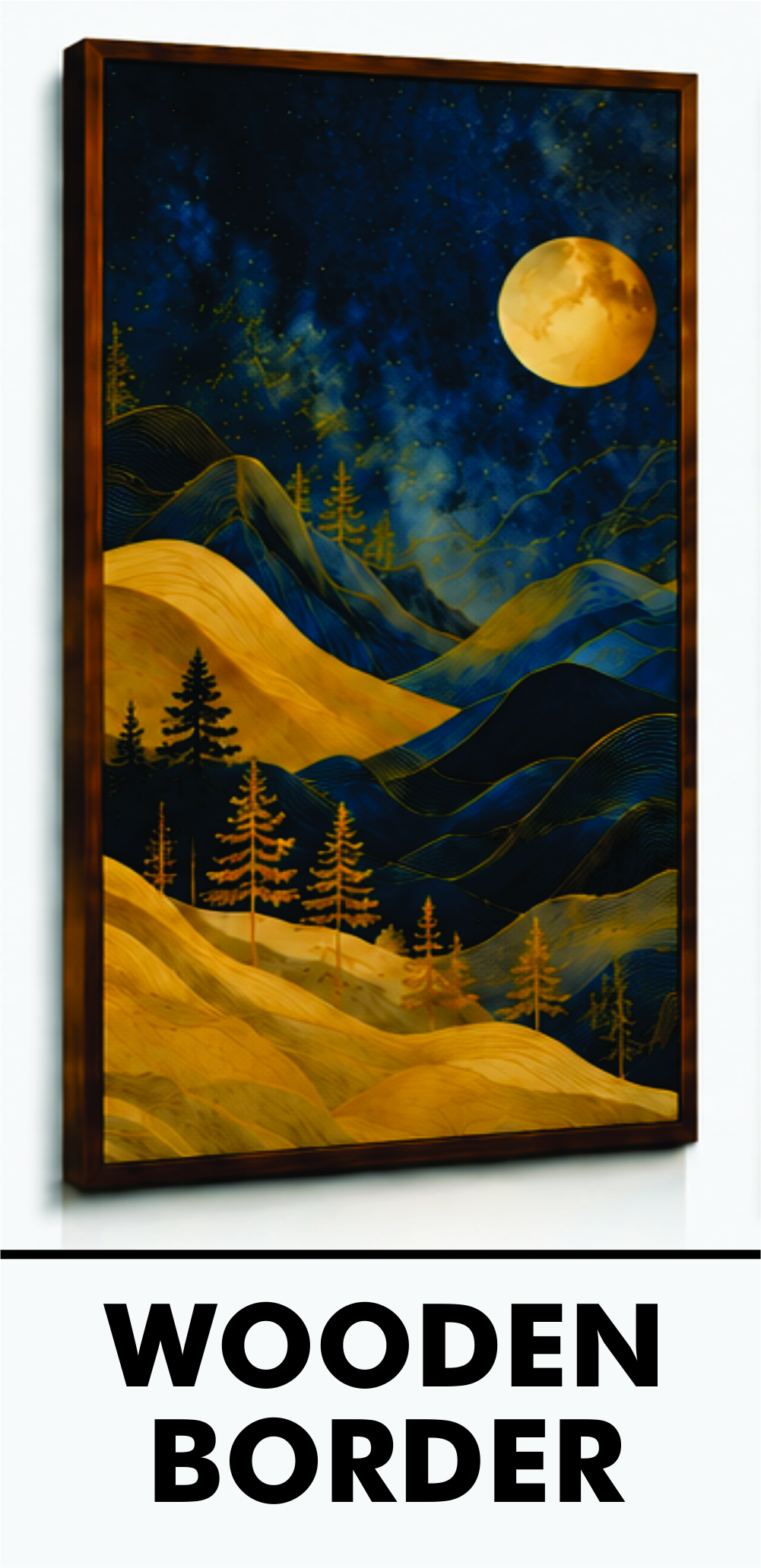 Wooden Border Frame